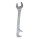 Combination wrench, 15 degrees, 75 degrees, 13 mm - Double open-end spanner - 3