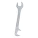 Combination spanner, 15 degrees, 75 degrees, 14 mm - Double open-end spanner - 3