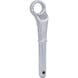 KS TOOLS Crimping ring spanner, offset, 22 mm - Pull ring spanner - 3