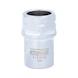10 mm through socket, length 29 mm - 10 mm straight socket - 3