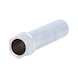 11 mm through socket, length 70 mm - 11 mm box end socket - 2
