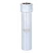 11 mm through socket, length 70 mm - 11 mm box end socket - 3
