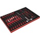 KS TOOLS Hammer and chisel set in foam insert, 20 pieces - Tool assortment - 2