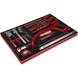 Measuring tools and file set in foam insert, 28 pieces - Tool assortment - 2