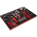 KS TOOLS Oil and tyre service set in foam insert, 43 pieces - Tool assortment - 2