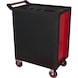 RACINGline BLACK/RED workshop trolley with 7 drawers - RACINGline workshop trolley - 3