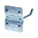 Double tool holder with angled hook end, D: 6 mm, 50 mm - Tool holder, workpiece holder (other) - 3