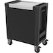 PERFORMANCEplus P10 BLACK/RED Workshop trolley with 8 drawers - PERFORMANCEplus workshop trolley - 3