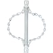 Chain slinger head with smooth chain, 2 chains D: 30 mm, 16 mm - Sewer cleaning, renovation (sewer work) - 3