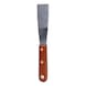 STAINLESS STEEL spatula, 38 mm, with wooden handle - Spatula (hand tool, other) - 3