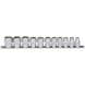 KS TOOLS 3/8 inch hex socket set, 11-piece 8-19 mm - Socket wrench (set) - 2