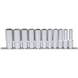 KS TOOLS 3/8 inch hex socket set, long, 11-piece 8-19 mm - Socket wrench (set) - 2