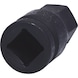 1/2 inch power bit socket hexagon socket, short, 19 mm - 1/2 inch power bit socket hexagon socket - 3
