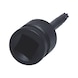 1/2 inch power bit socket TX, long, T30 on hanger - 1/2 inch power bit socket Torx - 3