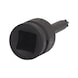 1/2 inch power bit socket TX, long, T40 - 1/2 inch power bit socket Torx - 3