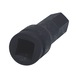 1/2 inch power bit socket hexagon socket, 17 mm - 1/2 inch power bit socket hexagon socket - 3