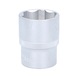 1/2 inch socket, 24 mm on hanger - 1/2 inch socket - 3