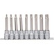 1/2 inch bit socket RIBE set, 9-piece, M5-M14 - Socket wrench (set) - 2