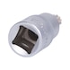 1/2 inch bit socket XZN, M10, 55 mm - 1/2 inch bit socket XZN - 3