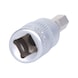 1/4 inch hex socket bit socket, 5 mm on hanger - 1/4 inch hex socket bit - 3