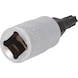 1/4 inch TX socket bit, T20 - 1/4 inch Torx bit socket - 3