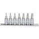 1/4 inch TX socket bit set, 7-piece, T10-T40 - Socket wrench (set) - 2