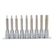 1/2 inch TX socket set, long, 9-piece, T20-T60 - Socket wrench (set) - 2