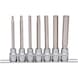3/8 inch hex socket bit socket set, long, 7-piece - Socket wrench (set) - 2