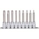 1/2 inch RIBE bit socket set, long, 9-piece - Socket wrench (set) - 2