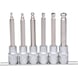 1/2 inch hex socket bit socket set, 6 pieces - Socket wrench (set) - 2