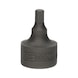 1/4 inch hex socket bit socket, 3 mm, extra short - 1/4 inch hex socket bit - 3