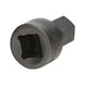 KS TOOLS 1/4 inch hex socket bit socket, 8 mm, extra short - 1/4 inch hex socket bit - 2