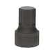 KS TOOLS 1/4 inch hex socket bit socket, 8 mm, extra short - 1/4 inch hex socket bit - 3