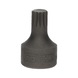 1/4 inch bit socket XZN, M6, extra short - 1/4 inch bit socket XZN - 3