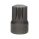 1/4 inch bit socket XZN, M12, extra short - 1/4 inch bit socket XZN - 3