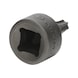 1/4 inch TX bit socket, T20, extra short - 1/4 inch Torx bit socket - 2
