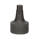 1/4 inch TX bit socket, T25, extra short - 1/4 inch Torx bit socket - 3