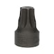 1/4 inch TX socket bit, T47, extra short - 1/4 inch Torx bit socket - 3