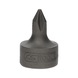 1/4 inch bit socket, PH1, extra short - 1/4 inch bit socket PH - 3