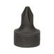 KS TOOLS 1/4 inch bit socket, PH2, extra short - 1/4 inch bit socket PH - 3