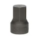 KS TOOLS 1/4 Zoll Bit-Stecknuss Innensechskant, 3/8 Zoll, extra kurz - 1/4 Zoll Bit-Stecknuss Innensechskant - 3