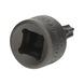 1/4 inch TXPlus socket bit with end hole, IPR20, extra short - 1/4 inch TorxPlus bit socket - 2
