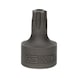1/4 inch TXPlus bit socket with front hole, IPR30, extra short - 1/4 inch TorxPlus bit socket - 3