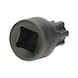 1/4 inch TXPlus bit socket, IP50, extra short - 1/4 inch TorxPlus bit socket - 2