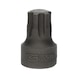 1/4 inch TXPlus bit socket, IP50, extra short - 1/4 inch TorxPlus bit socket - 3