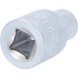 KS TOOLS 3/8 inch TX E-Plus socket, EPL12 - 3/8 inch Torx E-Plus socket, - 3