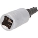 1/4 inch TXPlus socket with front hole, IPR25 - 1/4 inch TorxPlus bit socket - 3