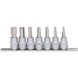 3/8 inch bit socket set, hexagon socket, 7-piece - Socket wrench (set) - 2