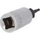 1/4 inch TX bit socket, T6 on hanger - 1/4 inch Torx bit socket - 3