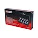 1/2 inch TX-E socket set, 9-piece, E10-E24 - Socket wrench (set) - 3